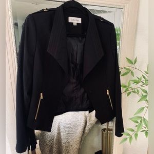 Calvin Klein black blazer